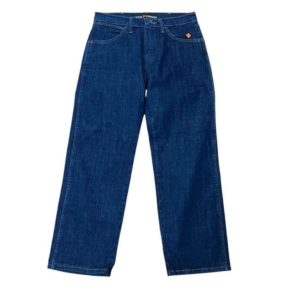 Wrangler Jeans Mens 28x30 FR Flame Resistant demin cowboy